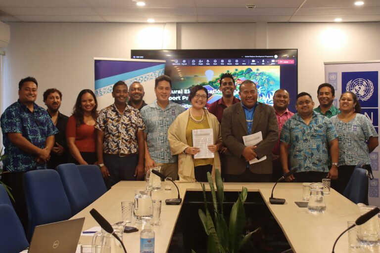 Fiji Government Partners with UNDP to Enhance Climate Resilience through Renewable Energy